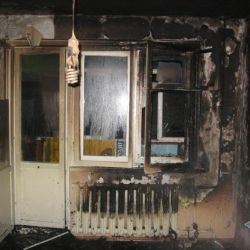 В доме на Чкалова чуть не сгорел любитель спиртного