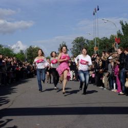 В Гомеле прошел забег на каблуках
